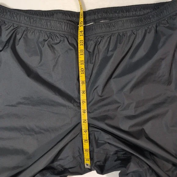 LL Bean TEK 2.5 Rain Pants Womens 2X Reg Black Ripstop Waterproof Hiking 268242 - Picture 7 of 11